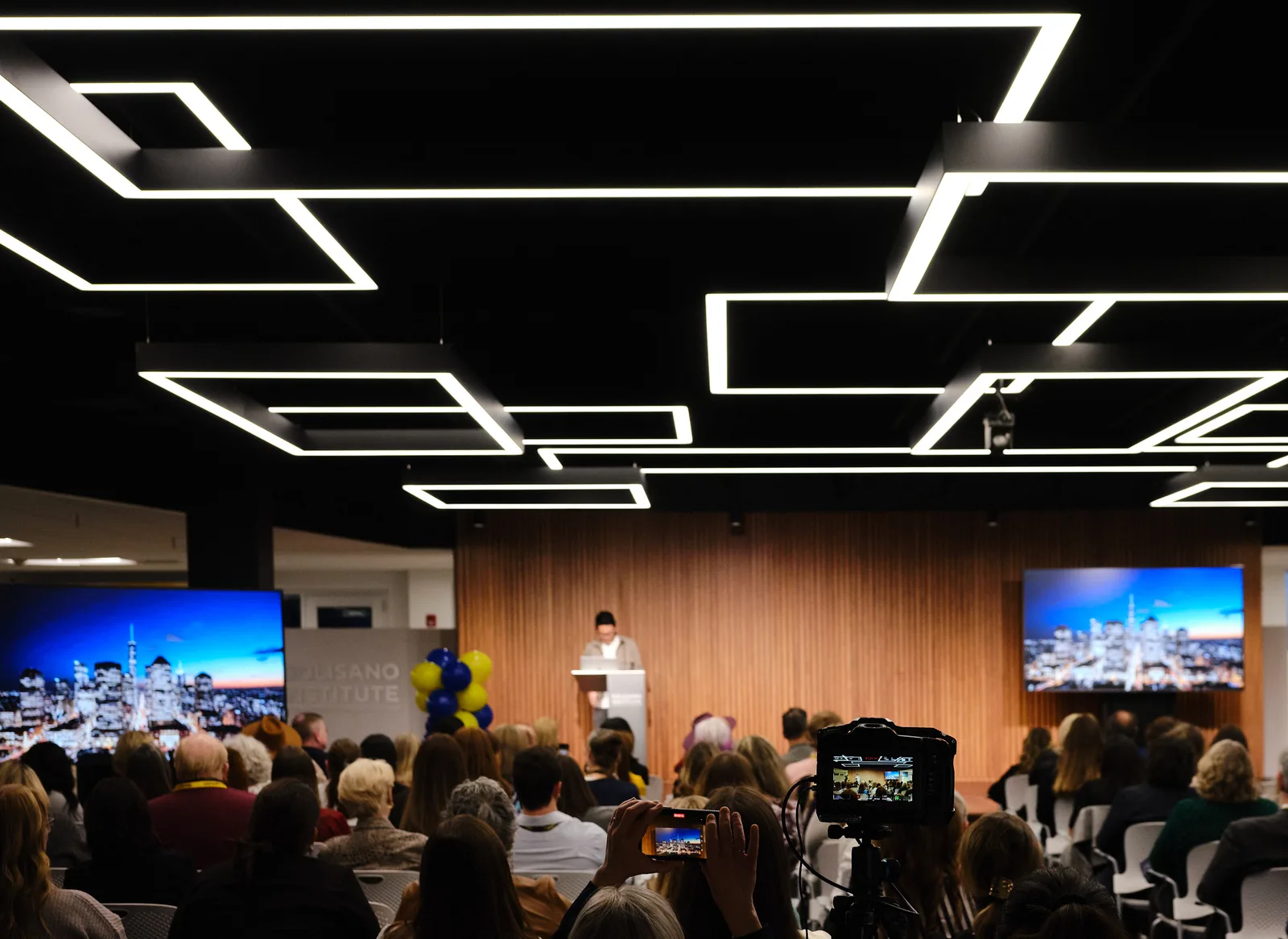 Disrupt Rochester — live event camera operation in modern venue