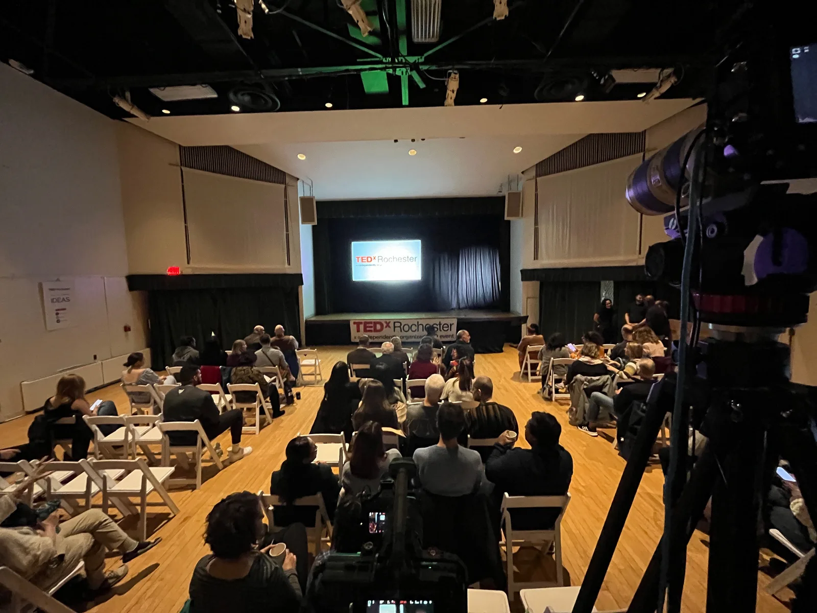 TEDx Rochester — live event production